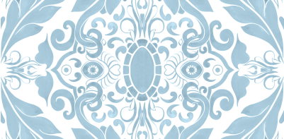 Ice Blue Filigree