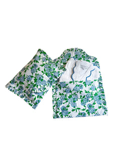 Hydrangea Lingerie Bags (set of 2)