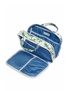 Hydrangea Medium Handle Cosmetic Bag