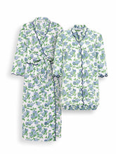 Load image into Gallery viewer, Hydrangea Bundle: Classic Robe + Nightshirt
