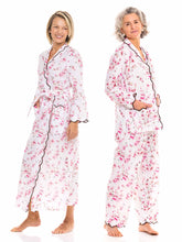 Load image into Gallery viewer, Cherry Blossom: Classic Robe + Pajamas
