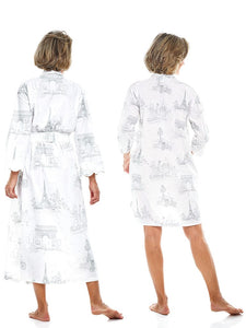 Paris Bundle: Classic Robe + Nightshirt