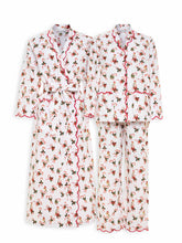 Load image into Gallery viewer, Candy Cane Bundle: Classic Robe + Pajamas
