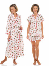 Load image into Gallery viewer, Candy Cane Bundle: Classic Robe + Pajamas with Shorts
