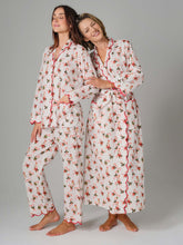 Load image into Gallery viewer, Candy Cane Bundle: Classic Robe + Pajamas
