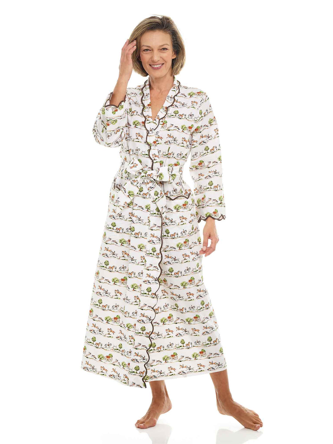 Day in the Country Classic Robe