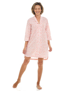 Coral Filigree Nightshirt