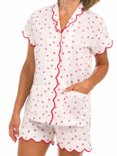Load image into Gallery viewer, Hearts & Arrows Pajamas with Shorts