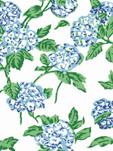 Load image into Gallery viewer, Hydrangea Large Cosmetic Pouch