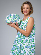 Load image into Gallery viewer, Hydrangea Large Cosmetic Pouch