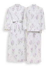 Load image into Gallery viewer, Lavender Bundle: Classic Robe + Pajamas
