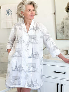 Paris Print Nightshirt