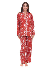Load image into Gallery viewer, Santa Print Pajamas