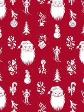 Load image into Gallery viewer, Santa Print Pajamas