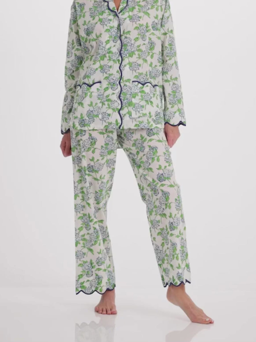 Caitlin Wilson Design x KIP. Highland Floral Pajama Set