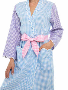 Gingham Classic Robe