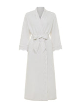 Load image into Gallery viewer, Oatmeal Quilted Classic Robe
