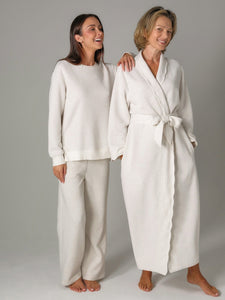 Oatmeal Bundle: Robe + Loungewear Set