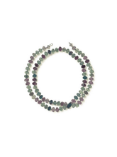 Load image into Gallery viewer, Carved Fluorite Wrap-Around Necklace
