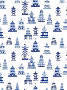 Pagoda Print Nightshirt