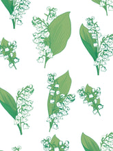 Load image into Gallery viewer, Lily-of-the-Valley Napkin and Placemat (set of 4)
